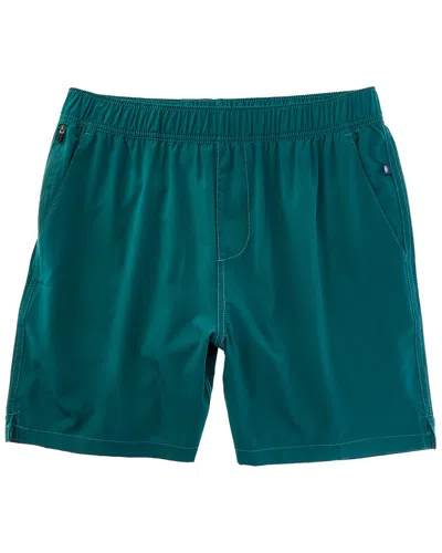 Vintage Summer Performance Walk Short In Green