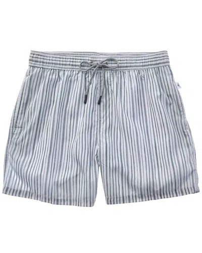 Vintage Summer Ponji Volley Swim Trunk In Green