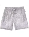 Vintage Summer Seersucker Stretch Volley Swim Trunk