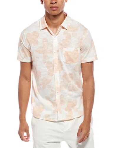Vintage Summer Slub Jersey Shirt In Neutral