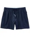 Vintage Summer Solid Performance Volley Swim Short In Multi