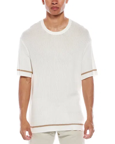 Vintage Summer Sweater T-shirt In White