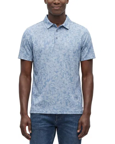 Vintage Summer Tech Performance Polo Shirt In Blue