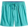 Vintage Summer Water Repellent Stretch Volley Swim Trunks In Green