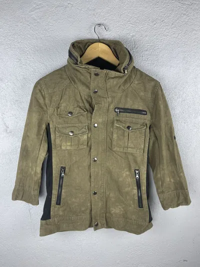 Pre-owned Vintage The Exclusive Multipocket Jacket In Brown