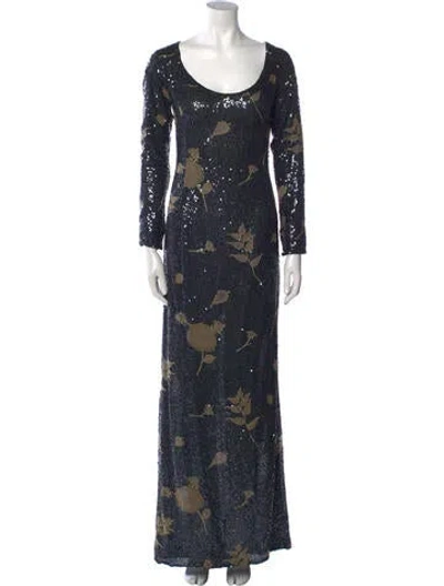 Pre-owned Vintage - Unbranded 1990's Long Dress In Black