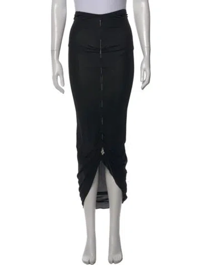 Pre-owned Vintage - Unbranded 2003 Long Skirt In Black