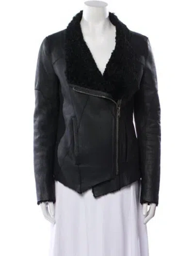 Pre-owned Vintage - Unbranded Biker Jacket In Black