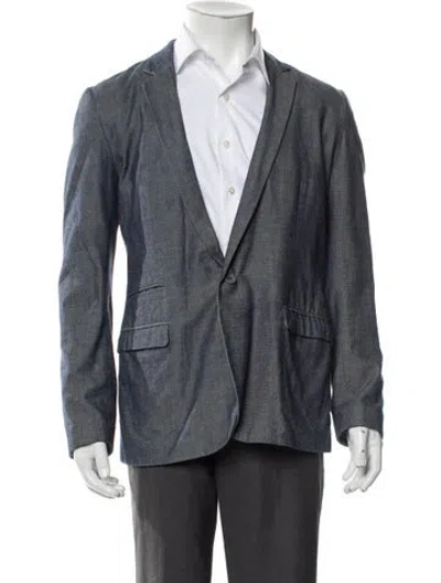 Pre-owned Vintage - Unbranded Blazer In Gray