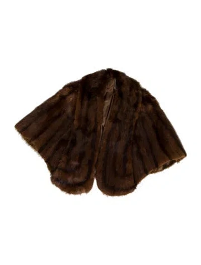 Pre-owned Vintage - Unbranded Bolero In Brown