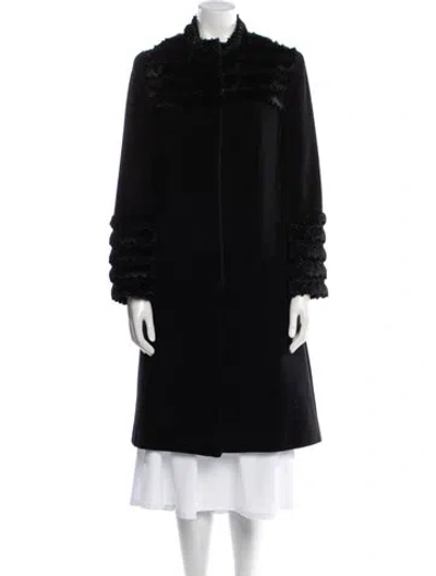 Pre-owned Vintage - Unbranded Coat In Black