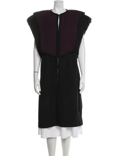 Pre-owned Vintage - Unbranded Coat In Black