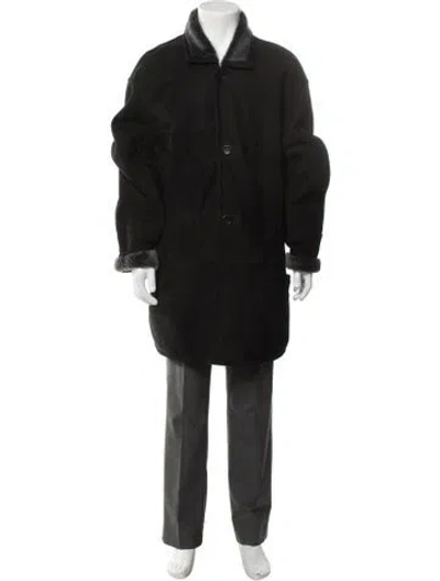 Pre-owned Vintage - Unbranded Coat In Black