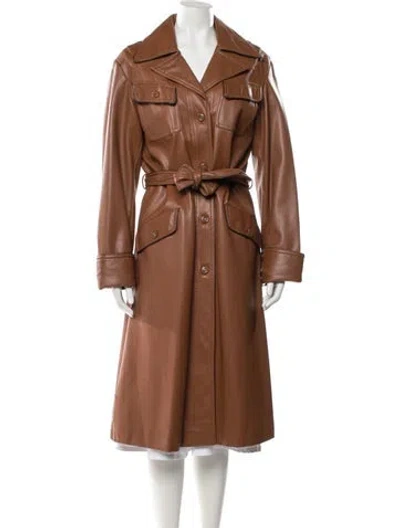 Pre-owned Vintage - Unbranded Coat In Brown