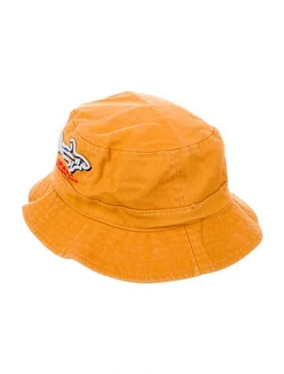 Pre-owned Vintage - Unbranded Cotton Bucket Hat In Yellow