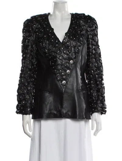 Pre-owned Vintage - Unbranded Evening Jacket In Black