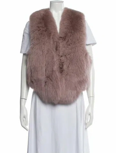 Pre-owned Vintage - Unbranded Fox Fur Jacket In Multi