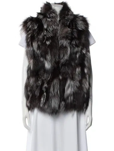 Pre-owned Vintage - Unbranded Fox Vest In Multi