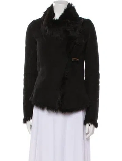 Pre-owned Vintage - Unbranded Fur Faux Fur Jacket In Black