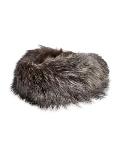 Pre-owned Vintage - Unbranded Fur Scarf In Brown