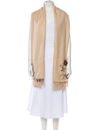 Pre-owned Vintage - Unbranded Fur Shawl In Brown