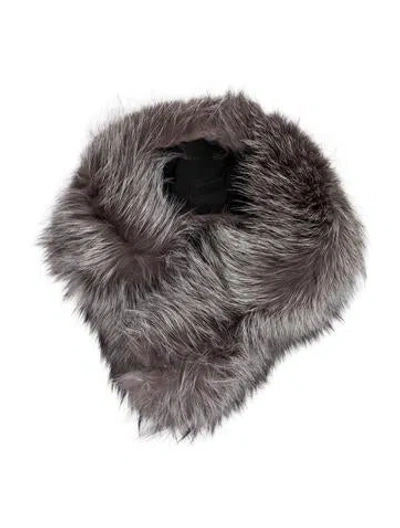 Pre-owned Vintage - Unbranded Fur Stole In Gray