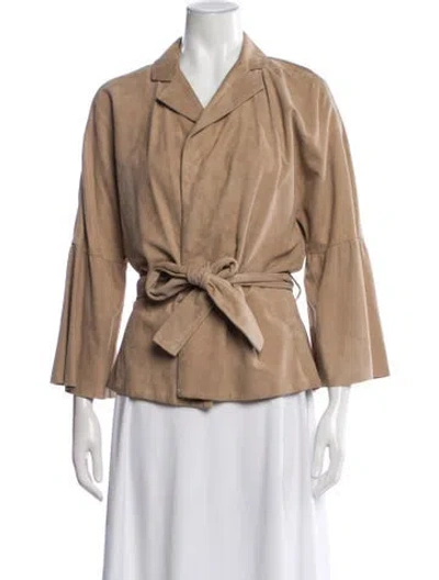 Pre-owned Vintage - Unbranded Jacket In Neutral