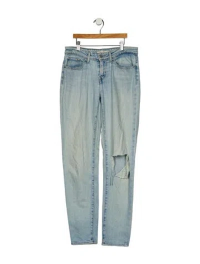 Pre-owned Vintage - Unbranded Mid-rise Skinny Leg Jeans In Blue