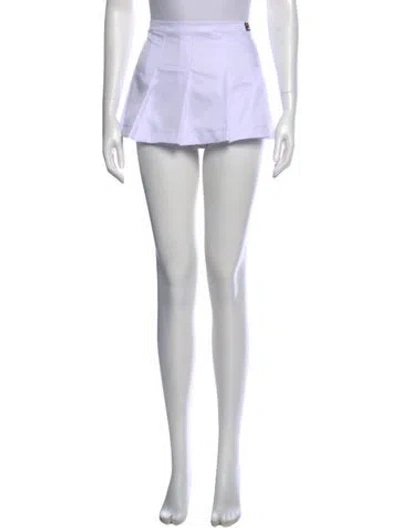 Pre-owned Vintage - Unbranded Mini Skirt In White