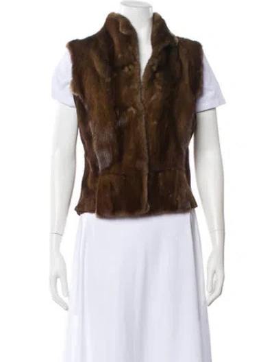 Pre-owned Vintage - Unbranded Mink Coat In Brown