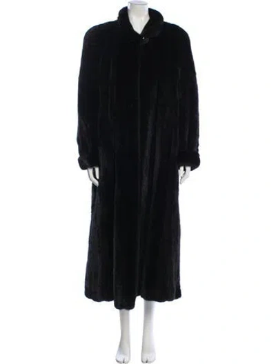 Pre-owned Vintage - Unbranded Mink Faux Fur Coat In Brown