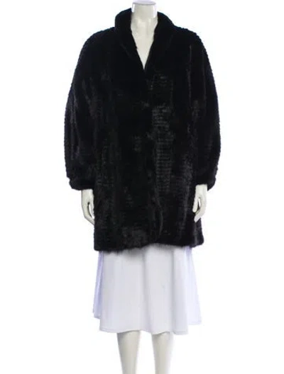 Pre-owned Vintage - Unbranded Mink Fur Coat In Brown