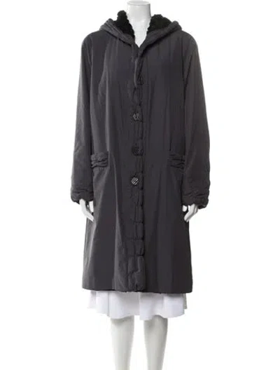 Pre-owned Vintage - Unbranded Mink Fur Coat In Gray