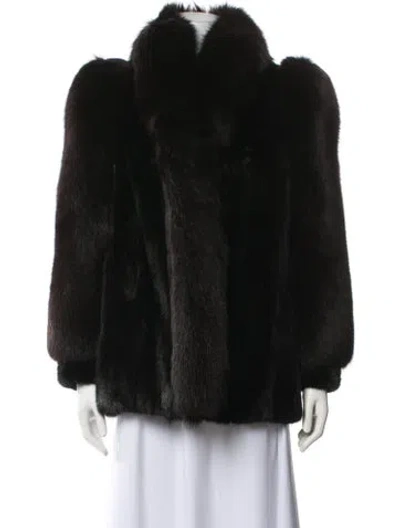 Pre-owned Vintage - Unbranded Mink Fur Jacket In Multi