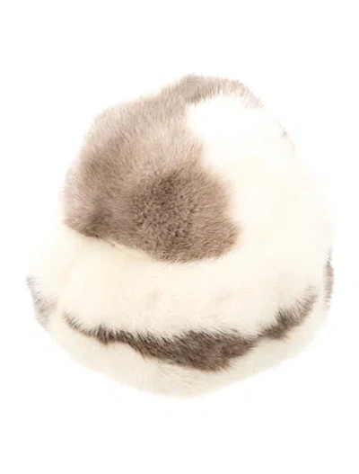 Pre-owned Vintage - Unbranded Mink Hat In Brown