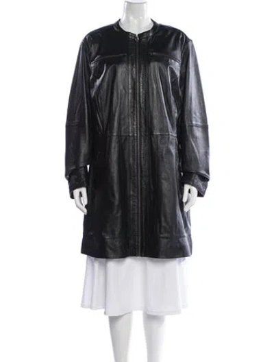 Pre-owned Vintage - Unbranded Mink Jacket In Black