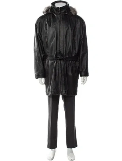 Pre-owned Vintage - Unbranded Parka In Gray