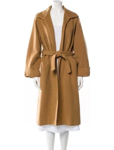 Pre-owned Vintage - Unbranded Peacoat In Brown