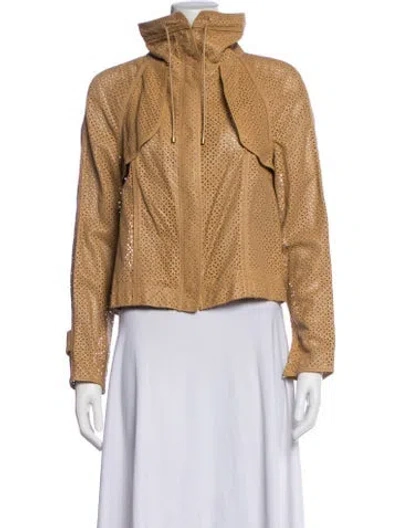 Pre-owned Vintage - Unbranded Printed Jacket In Neutral