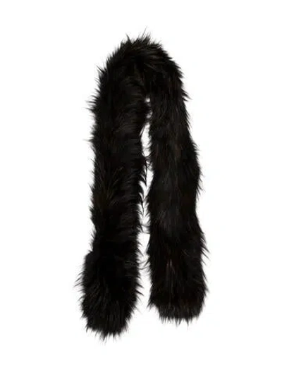 Pre-owned Vintage - Unbranded Scarf In Brown