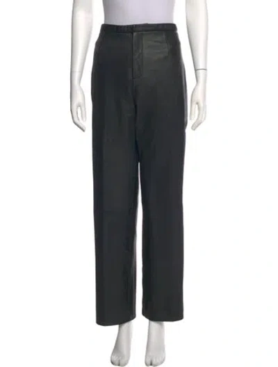 Pre-owned Vintage - Unbranded Straight Leg Pants In Black