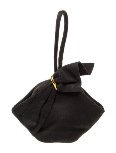 Pre-owned Vintage - Unbranded Top Handle Bag In Black