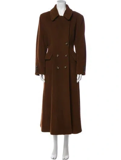 Pre-owned Vintage - Unbranded Trench Coat In Brown