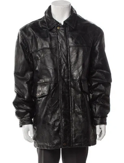 Pre-owned Vintage - Unbranded Utility Jacket In Black
