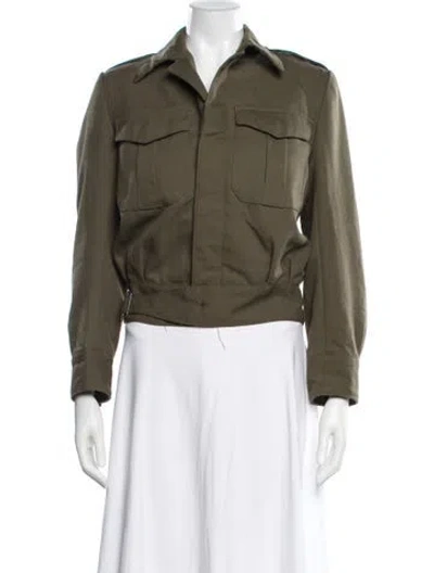 Pre-owned Vintage - Unbranded Utility Jacket In Green