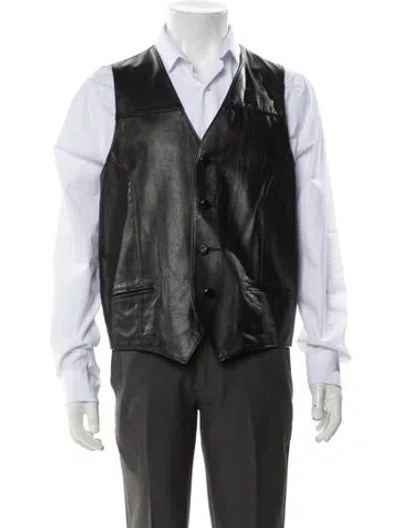 Pre-owned Vintage - Unbranded Vest In Black