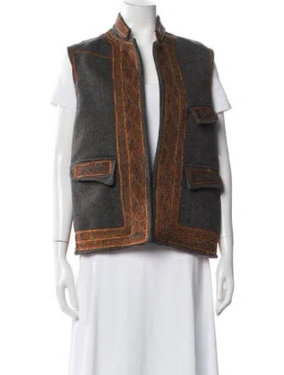 Pre-owned Vintage - Unbranded Vintage 1930's Vest In Gray