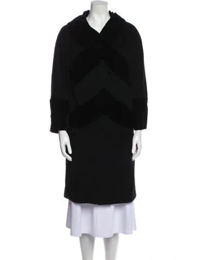 Pre-owned Vintage - Unbranded Vintage 1950's Coat In Black