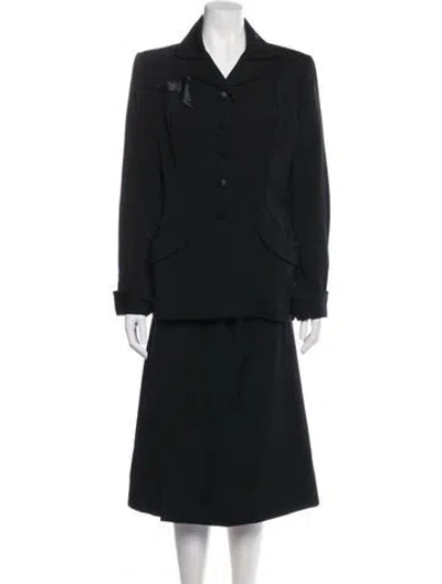 Pre-owned Vintage - Unbranded Vintage 1950's Skirt Set In Black
