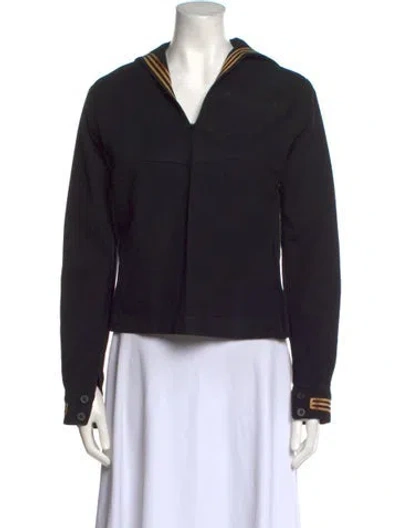 Pre-owned Vintage - Unbranded Vintage 1950's Sweatshirt In Black